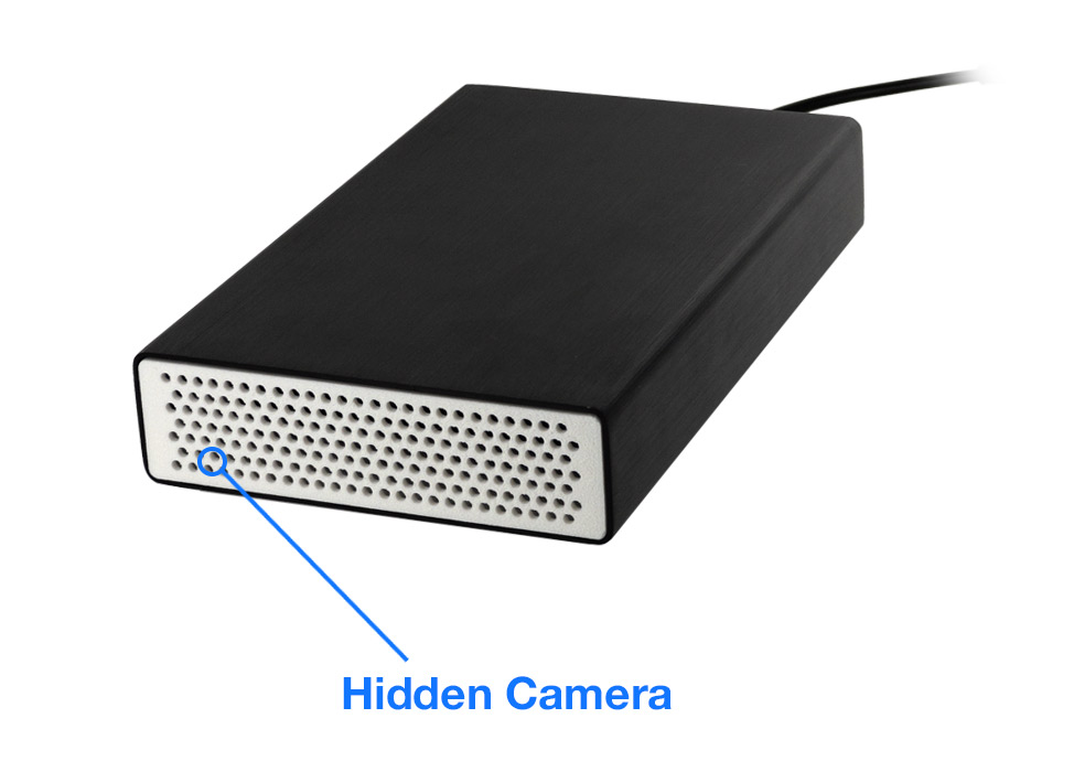 WiFi Hard Drive Enclosure Hidden Spy Camera