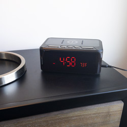 Alarm Clock Hidden Camera on Desk
