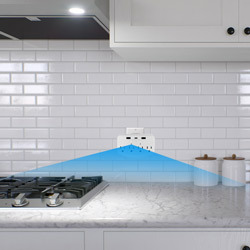 WiFi Outlet Hidden Camera in Kitchen