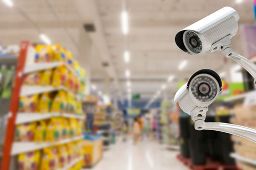 Retail Store Security Hidden Camera