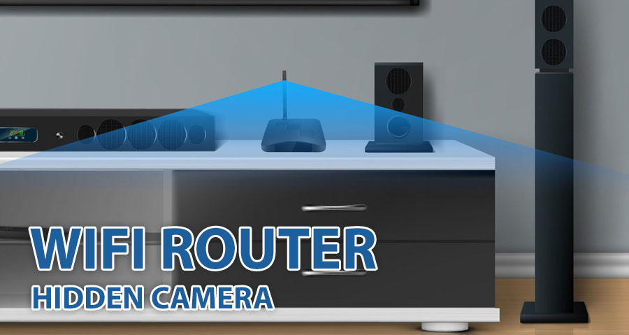 Wireless Router WiFi Hidden Camera