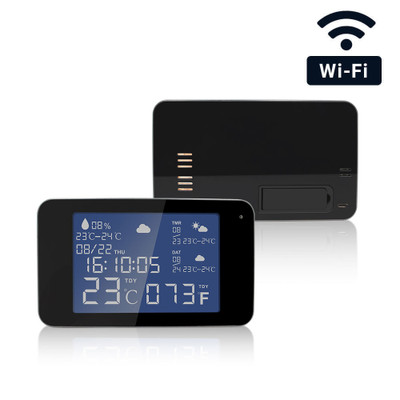 1080P HD Pro Grade WiFi Weather Station Hidden Camera with Night Vision