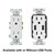 Decora Outlet Two Available Options