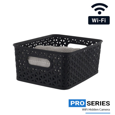 Mini Storage Basket Hidden Camera