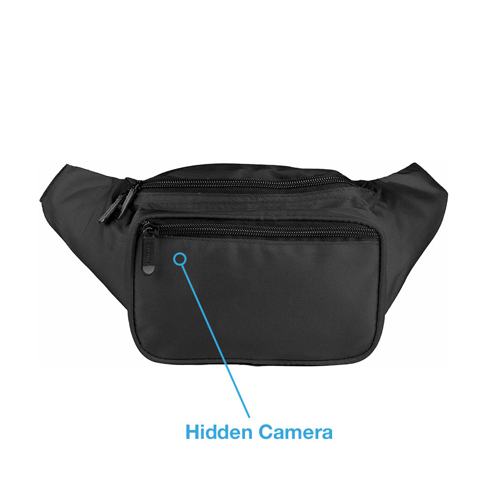 WiFi Fanny Pack Nanny Cam with Long Life Battery