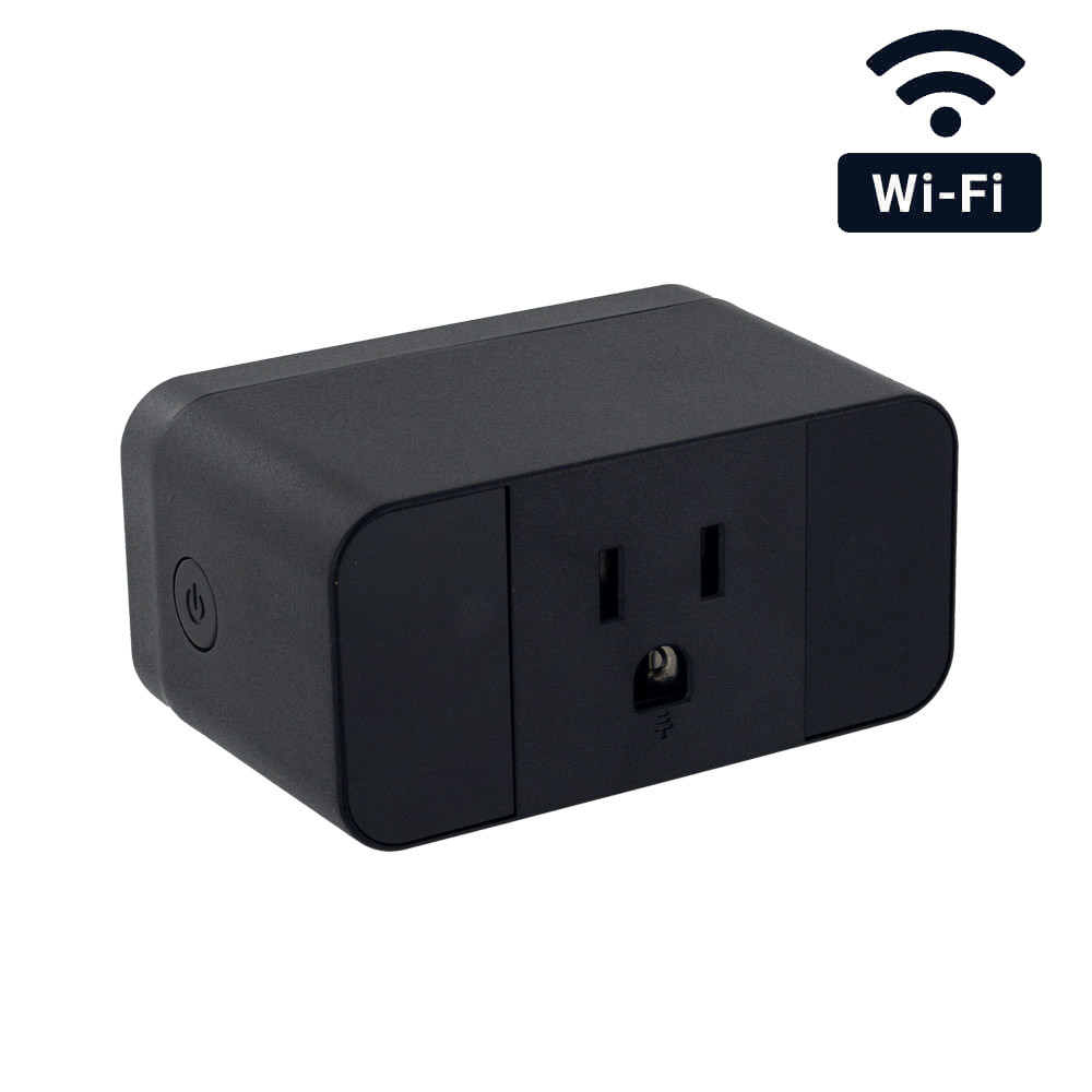1080P HD WiFi Streaming AC Powered Electrical Outlet Hidden Camera -  SpygearGadgets