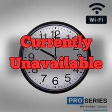 4K Ultra HD WiFi Pro Series Wall Clock Hidden Camera