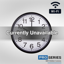4K Ultra HD WiFi Pro Series Wall Clock Hidden Camera