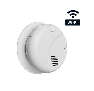 Operational Smoke Detector Camera with WiFi