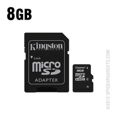8GB Micro SD Card with SD Card Adapter