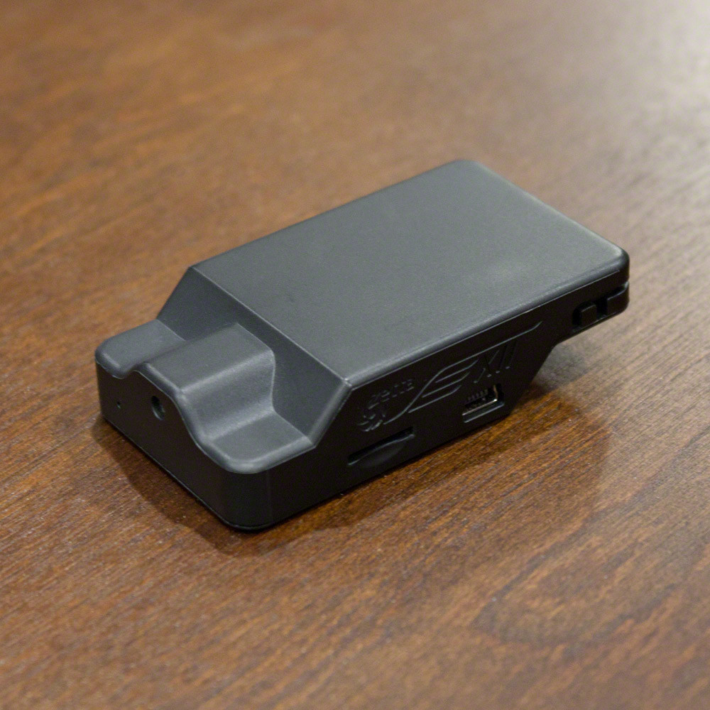 Mini Black Box Camera on Desk