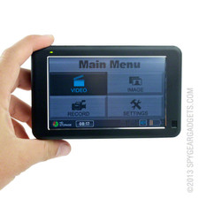 Portable DVR with Touch Screen and 160GB Hard Drive