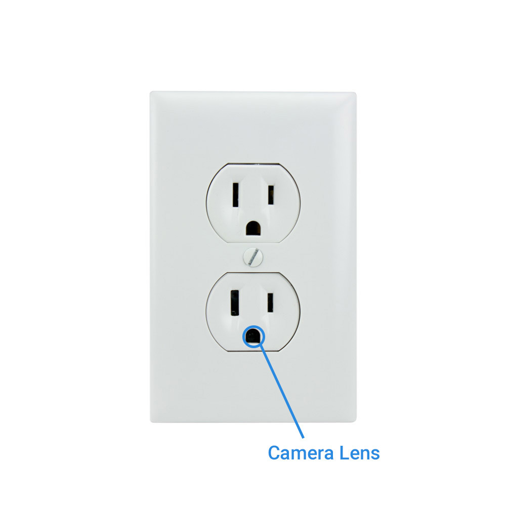 1080P HD AC Powered Electrical Outlet 