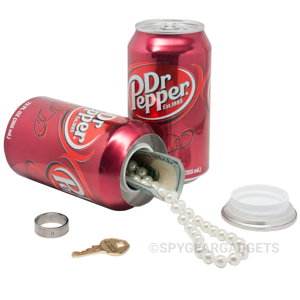Dr Pepper Soda Can Diversion Safe - SpygearGadgets