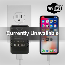 1080P HD Professional Grade WiFi Internet Streaming AC Adapter Hidden Camera