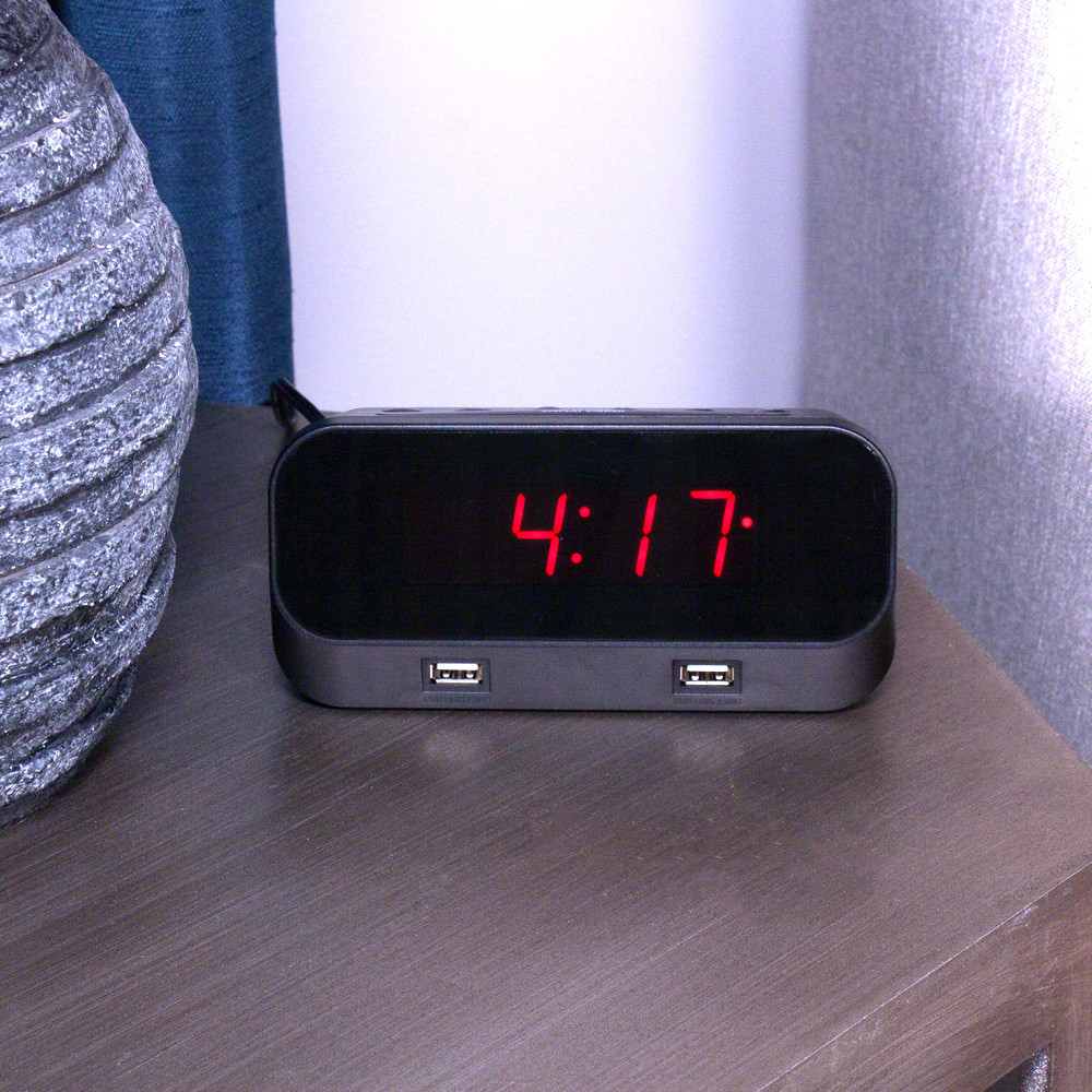 Mini Alarm Clock Hidden Camera