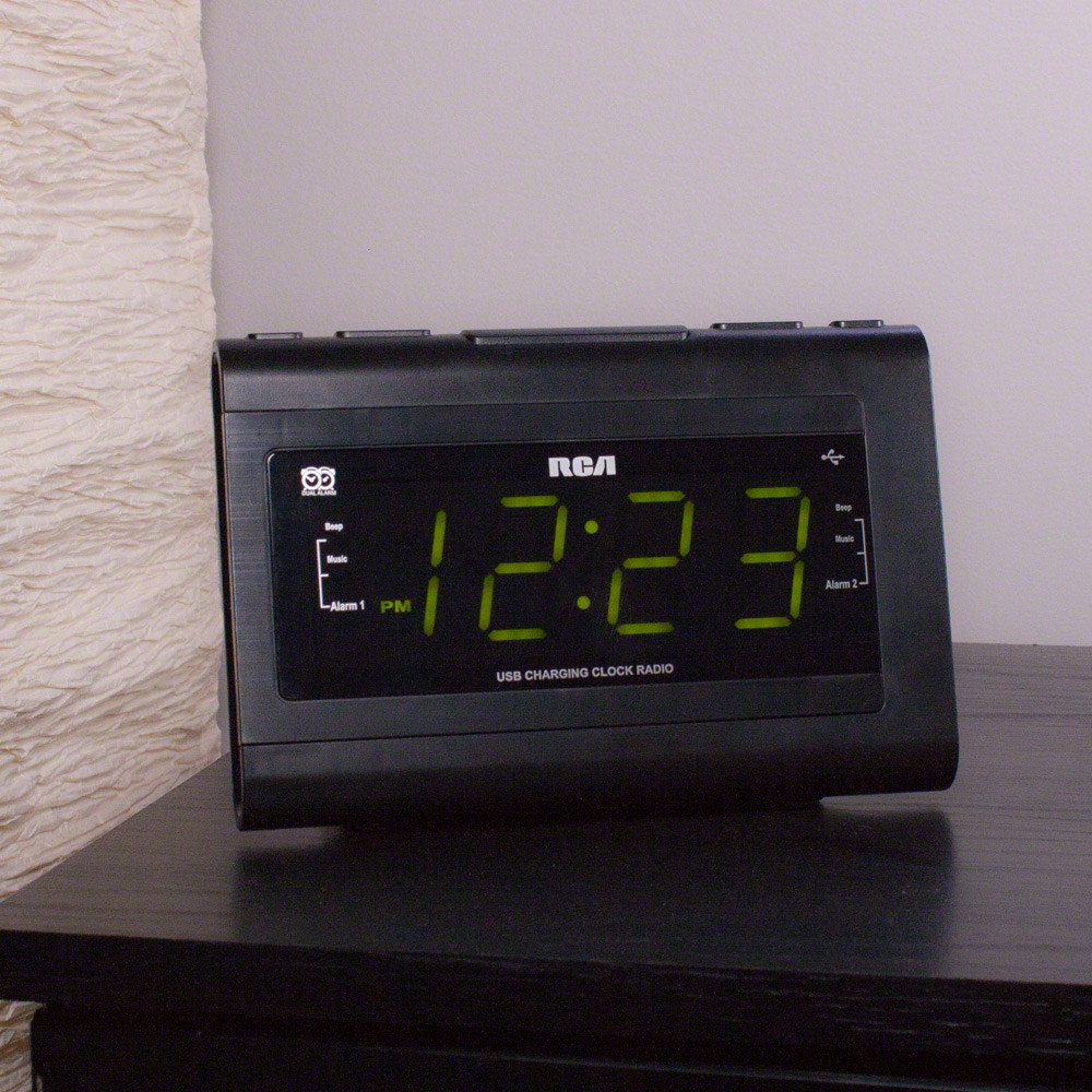 clock radio hidden camera with audio and night vision