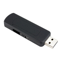 Voice Activated USB Flash Drive Audio and Voice Recorder with 15 Hour Battery