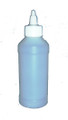 8 Ounce Plastic Fluorinated Bottle with Twist Top