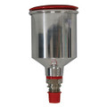 SATA® Gravity Flow Reusable Cup, 0.15 L, Aluminum, Use With: SATA minijet® 4400 B