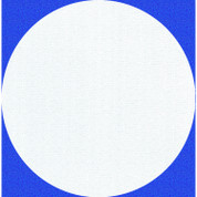 Masonite Boards Round White (5-Pack)