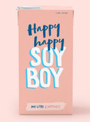 Happy Happy Soy Boy 6 x  1lt 