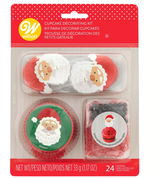 Wilton Santa Cupcake Decorating Kit (24)
