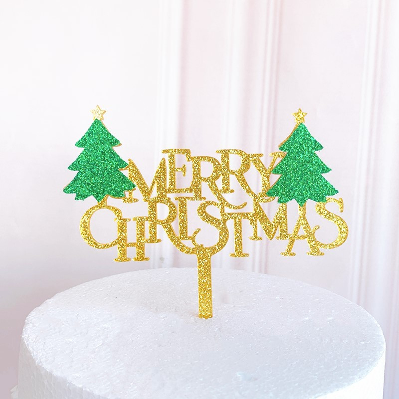 Buy Christmas Cake Decorations Santa Toppers (5 Piece Set) Cupcake Topper  Cake Decoration Pieces Merry Christmas (5 pc) Online at desertcartINDIA