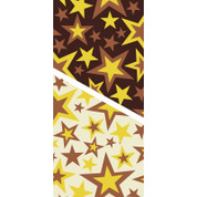 Chocolate Transfer Sheet Stars