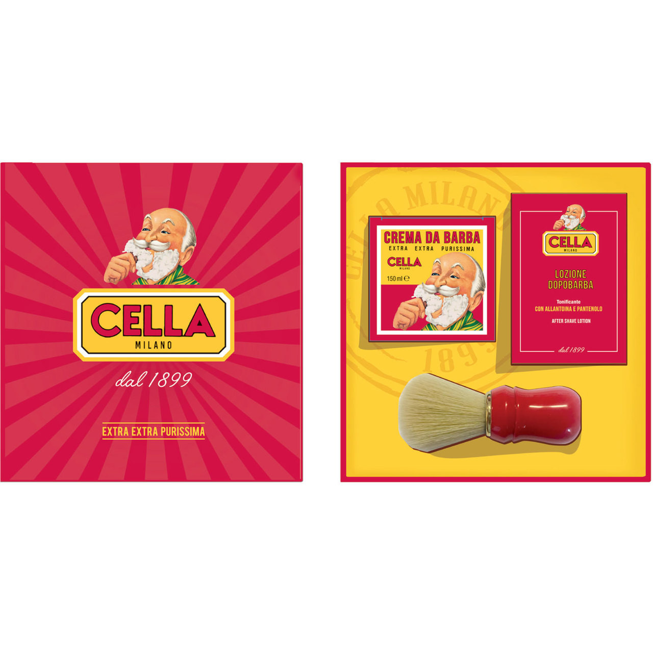 Cella Italian Shaving Soap Crema Sapone with Tallow Shaving.ie