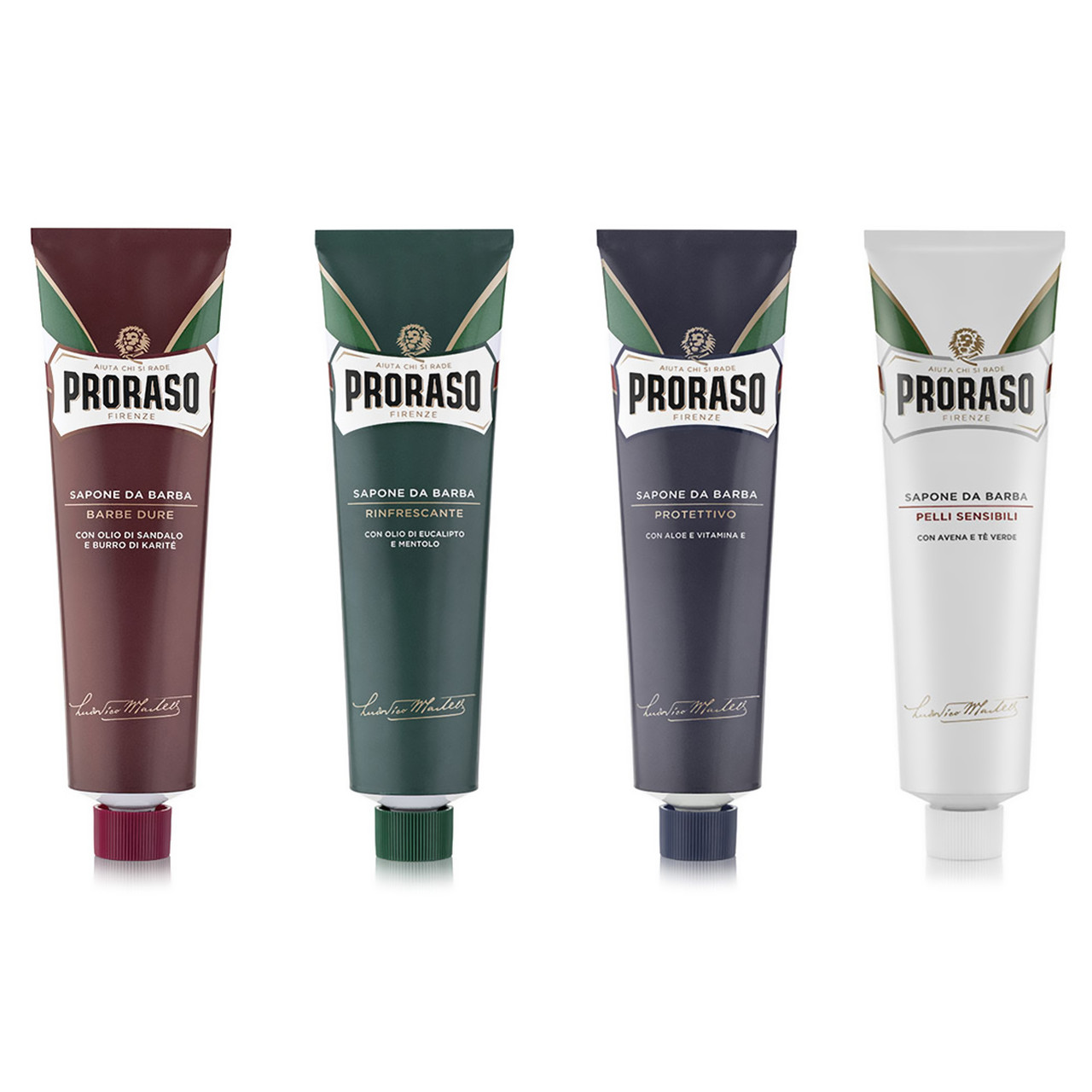 Proraso Shaving Cream Tube Selection