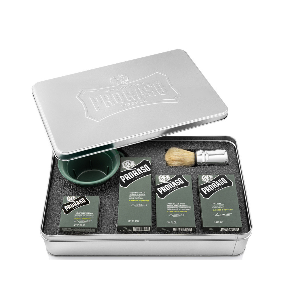 Proraso Classic Cypress and Vetyver Shaving Gift Set
