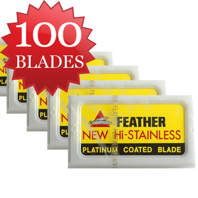100 Feather Blades