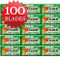 100 Gillette Super Stainless Green Blades
