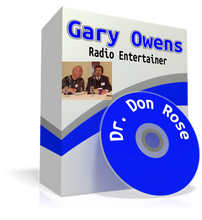 Dr. Don Rose and Gary Owens The Radio Entertainer