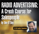 RADIO ADVERTISING CRASH COURSE SALESPEOPLE Commercials Dan O'Day