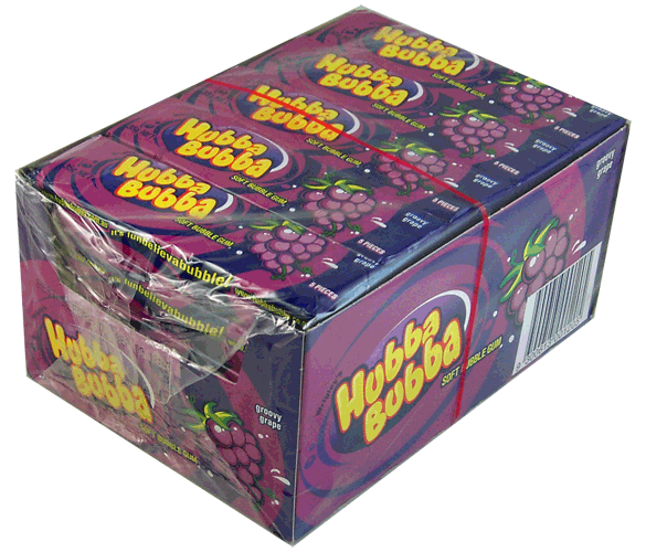 Hubba Bubba Soft Bubble Gum Grape Looking for it? Find them, and other Confectionery, at The Hubba Bubba Soft Bubble Gum Grape Looking for it? Find them, and other Confectionery, at The