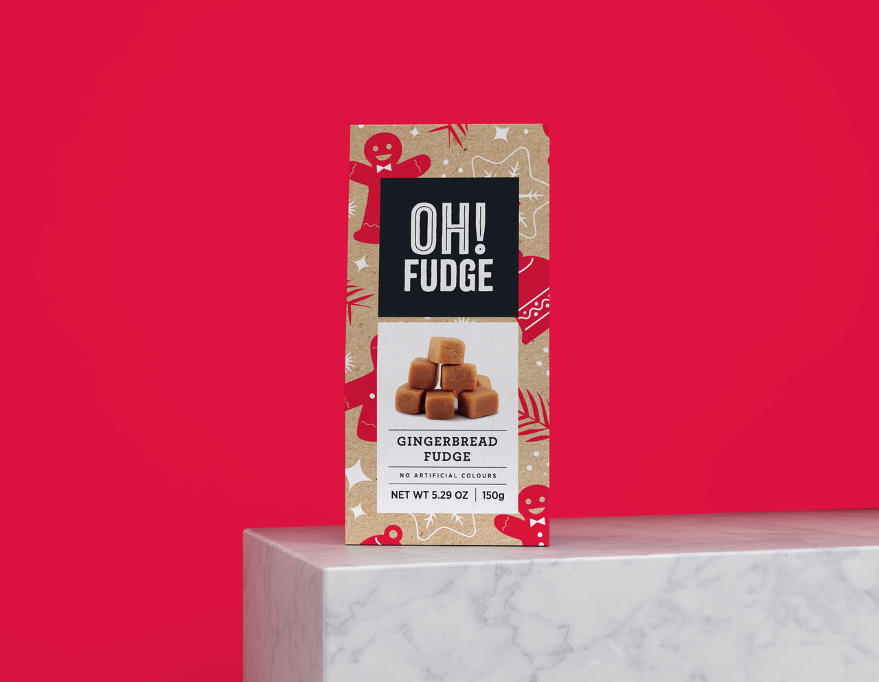 OH! Fudge Gingerbread Flavoured Fudge, now available to Buy online at