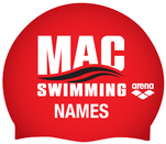 MAC Personalized Silicone Team Cap (Set of 2)