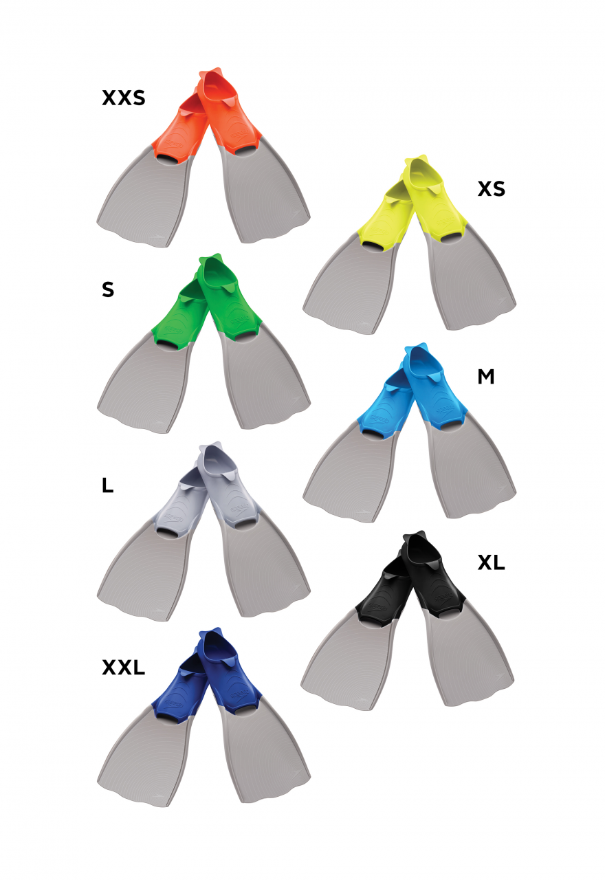 speedo short blade training fins