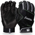 FRANKLIN 2ND-SKINZ BATTING GLOVES Black/Black