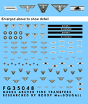 Archer Fine Decals and Transfers - Heer Late War Uniform Patches for Infantry Units