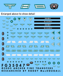 Archer Fine Decals and Transfers - Heer Early War Uniform Patches for Infantry Units