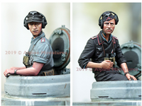 Alpine Miniatures - German Panzer Commander Summer Set