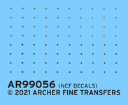 Archer Fine Decals and Transfers - Human irises For 1/32, 1/35 and 54mm figures