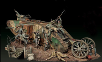 Andrea Miniatures: The Great War (1914-1918) - Tank Fight on the Western Front, 1916