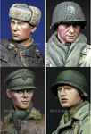 Alpine Miniatures - WW2 Allied Heads Set #1