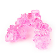 Rock Candy on String Pink 2.5 pounds