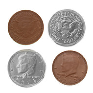 Chocolate Coins Silver 1 Pound