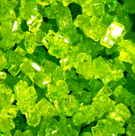 Rock Candy on String Light Green 5 pounds